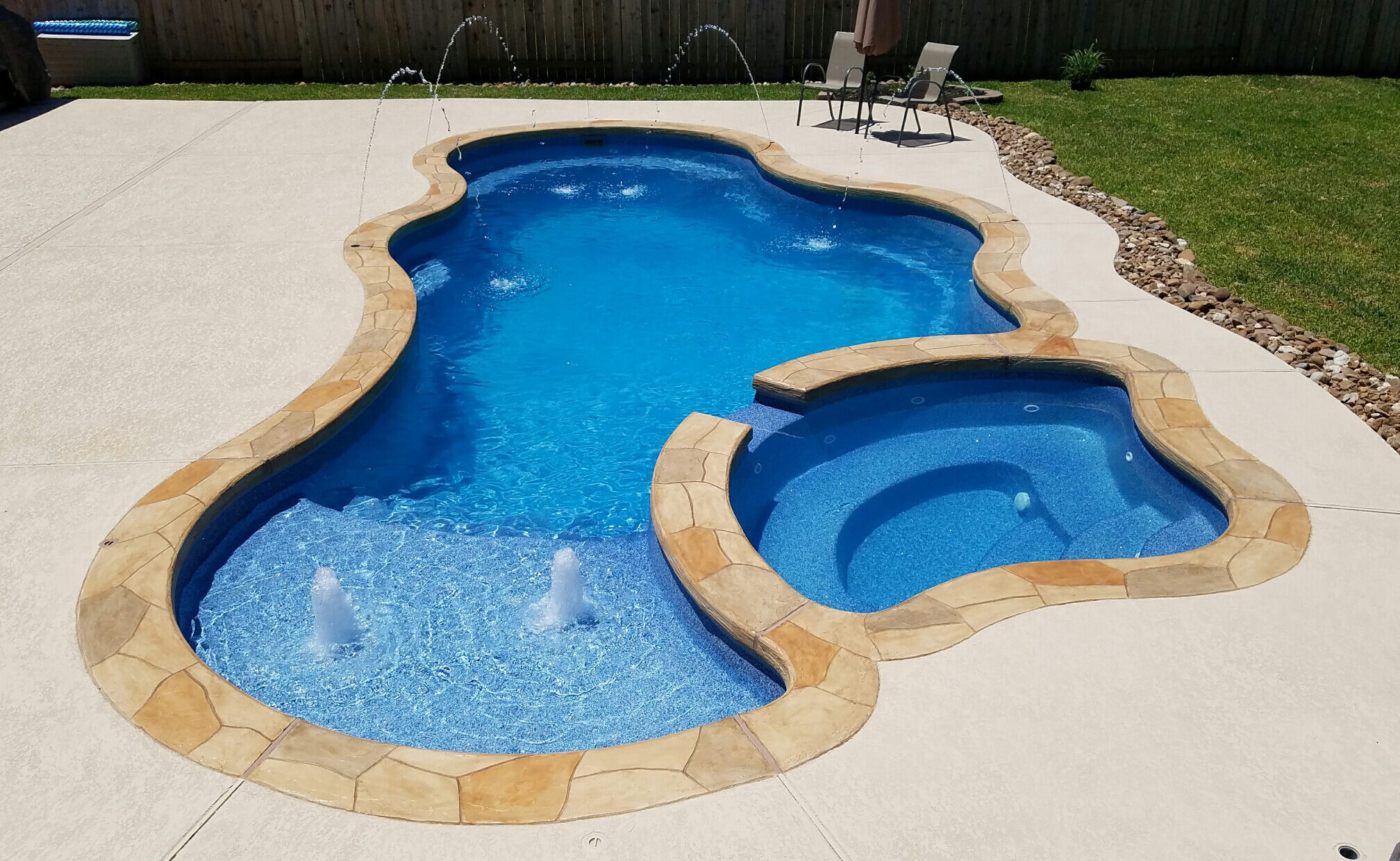 Blue Hawaiian Pools of Michigan cancun deluxe image